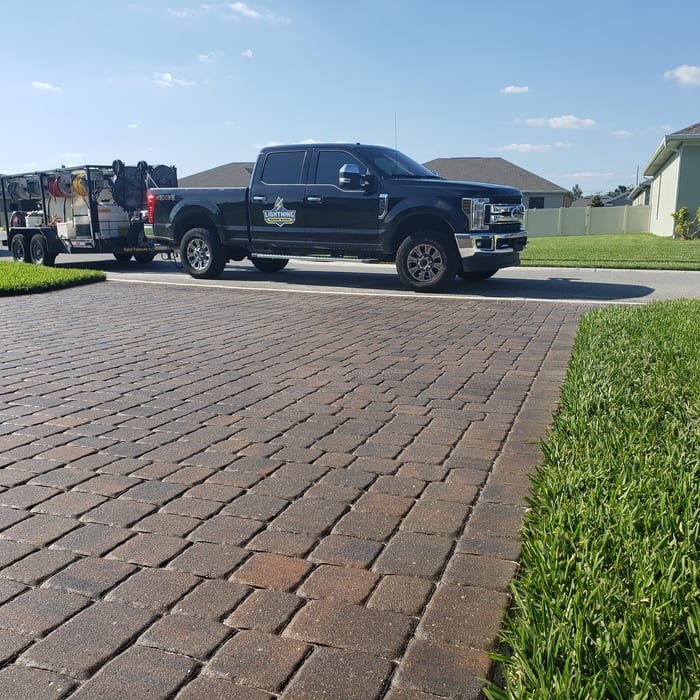 Residential Paver sealing and cleaning