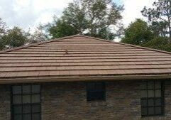 after roof cleaning