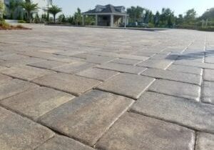 after paver restoration and sealing in lakeland, fl